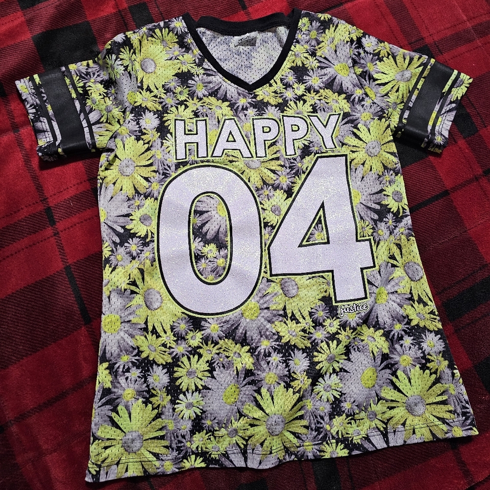 #926- girls justice shirt size 12